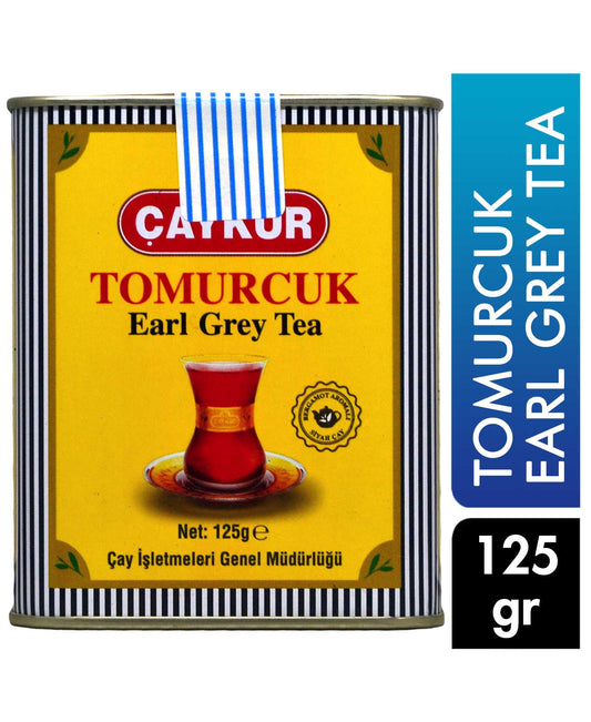 Çaykur Tomurcuk Tea 125 gr Tin Bergamot Flavored