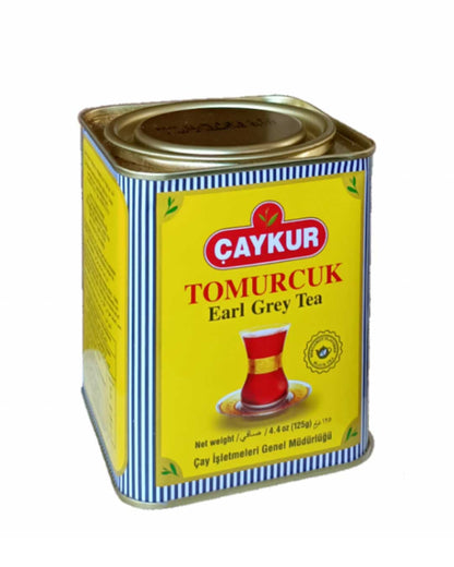 Çaykur Tomurcuk Tea 125 gr Tin Bergamot Flavored