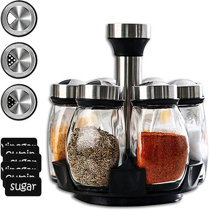 360° Rotating Spice Jar Set SF Traders