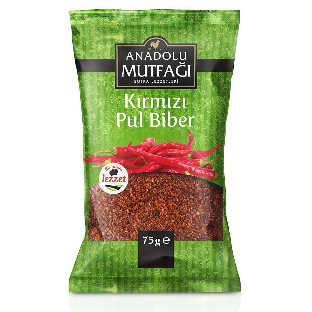 Anatolian Cuisine Spices Red Chilli Powder 75 Gm (Pul Biber) SF Traders