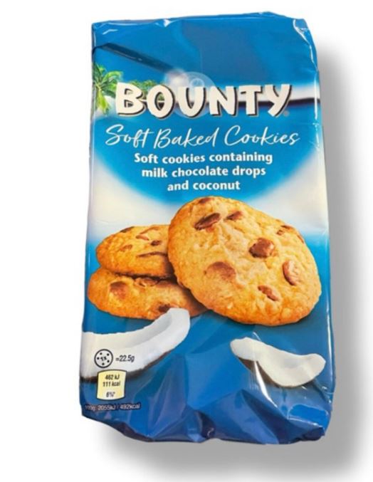 Bounty Soft Baked Cookies 180g-Imported SF Traders