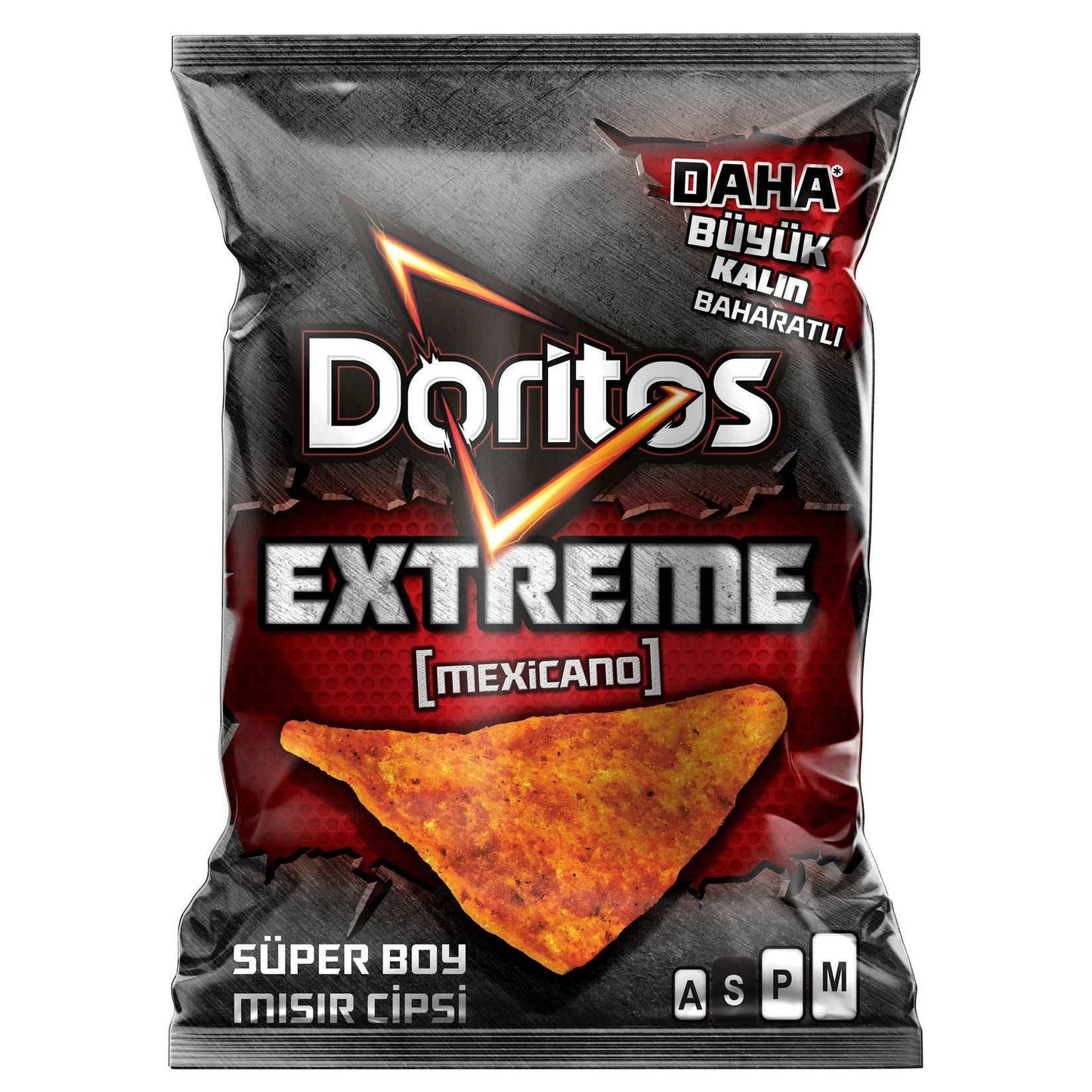 Doritos Extreme Mexican Hot Spicy Corn Chips Super Size 113 Gm SF Traders