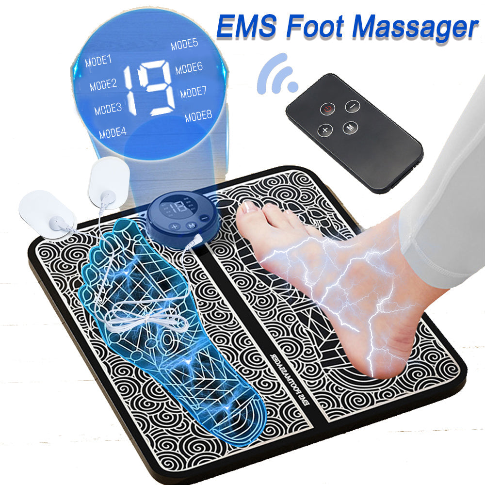 EMS Foot Massager Muscle Stimulation Mat SF Traders