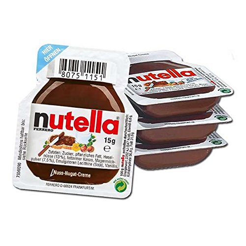 Ferrero Nutella Chocolate Hazelnut Spread Sachets, 15 Grams SF Traders