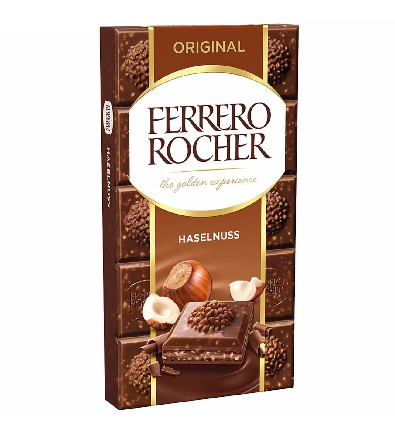 Ferrero Rocher Original Hazelnut Chocolate Bar 90g SF Traders