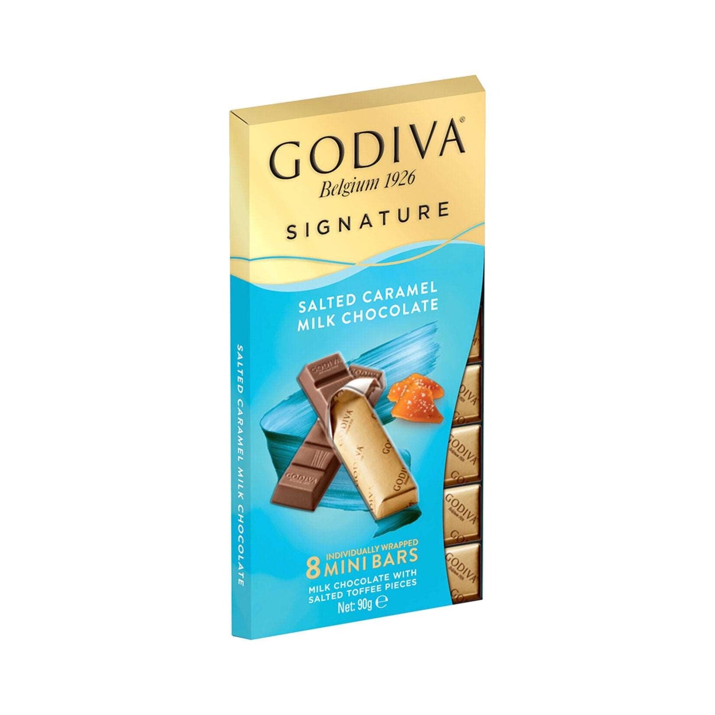 Godiva Signature Salted Caramel Milk Chocolate 90 GM SF Traders