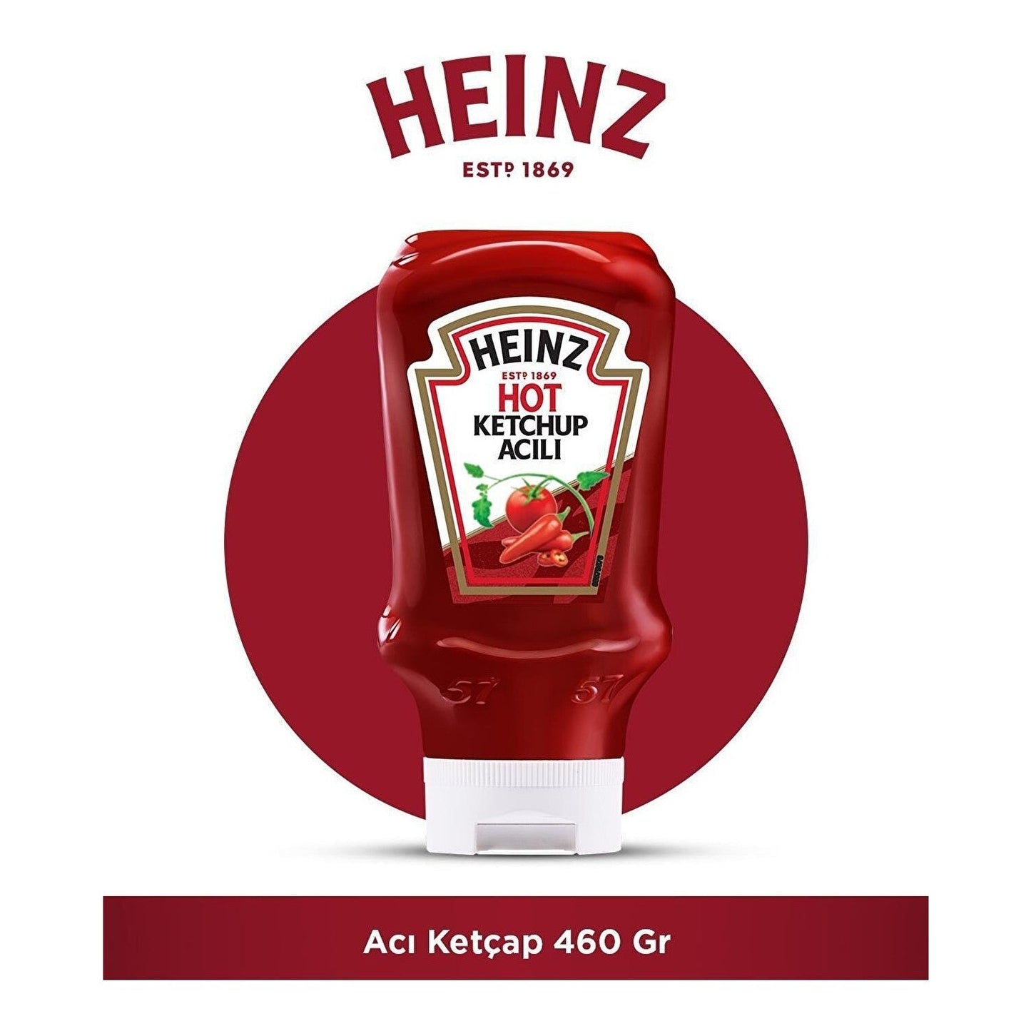 Heinz Ketchup Hot 460 gm SF Traders