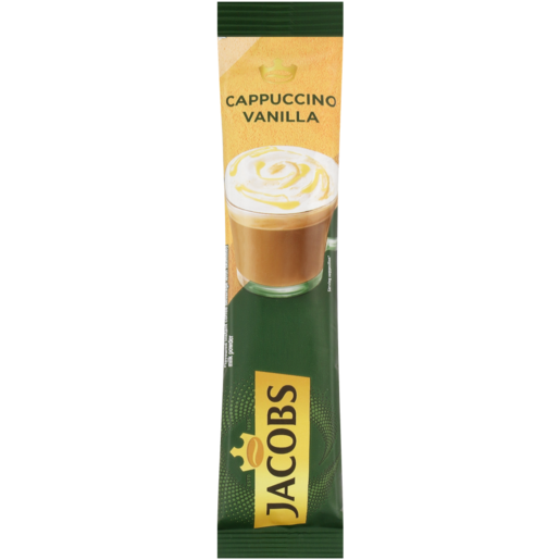 Jacobs Cappuccino 3in1 Instant Coffee with Vanilla Milk Flavor Sticks - Single SF Traders