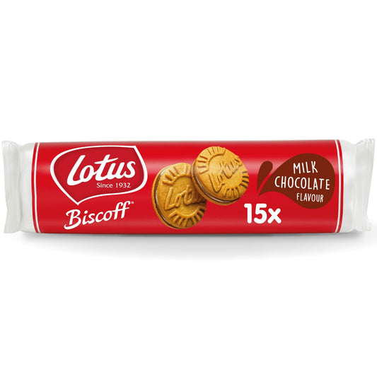 Lotus Biscoff - Cookies filled with chocolate, 150 gm SF Traders