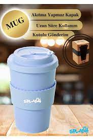 Splash  350 ml Travelling Mug Spout Cover Cup SF Traders