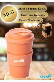 Splash  350 ml Travelling Mug Spout Cover Cup SF Traders