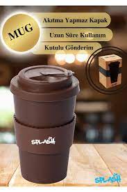 Splash  350 ml Travelling Mug Spout Cover Cup SF Traders